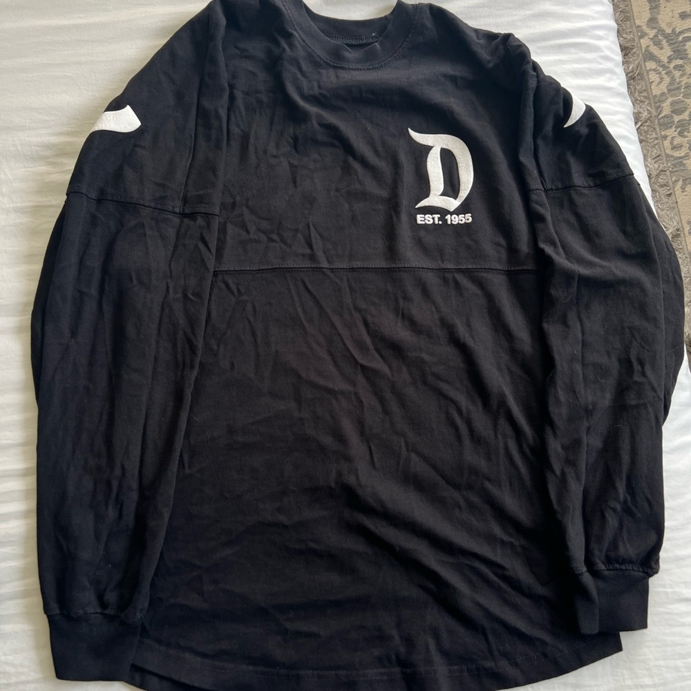 Disney Black Long Sleeve Tee